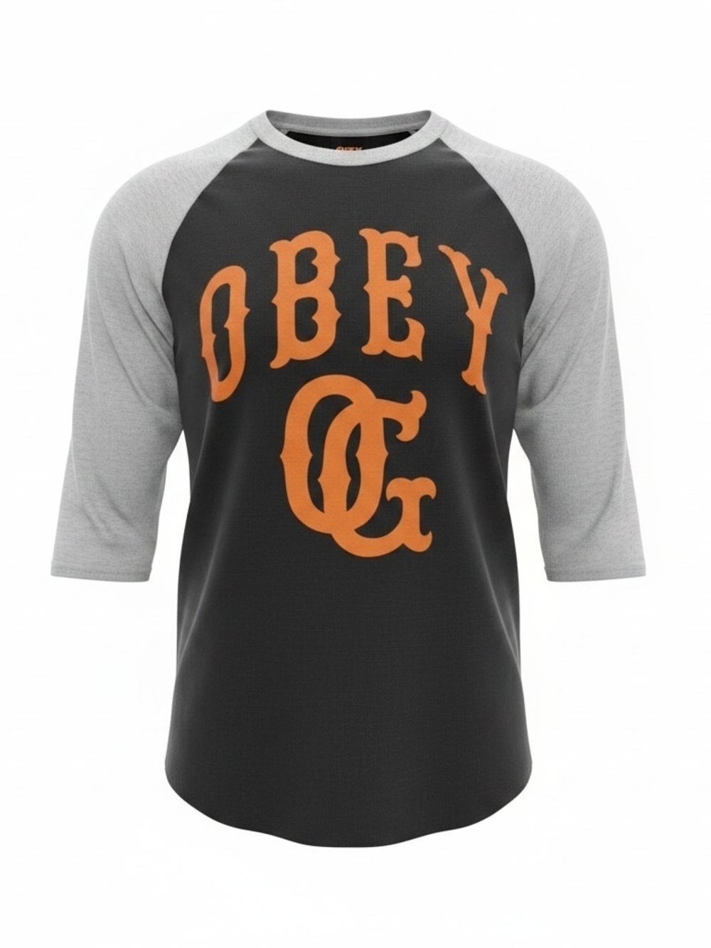OBEY Men’s OG Raglan Tee